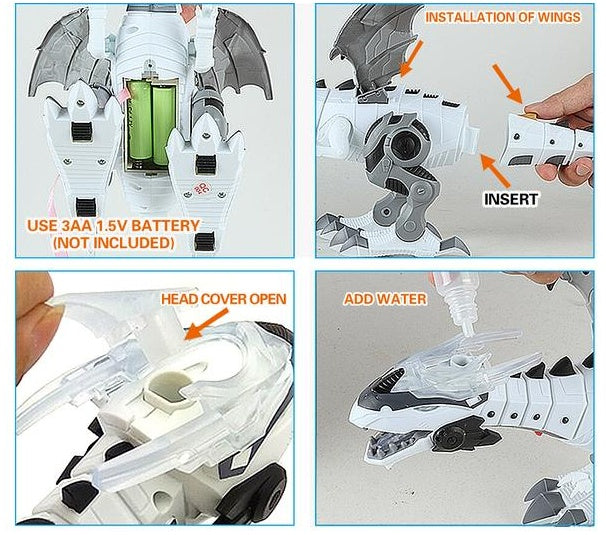 Intelligent Robot Toy Dinosaur 691946853635