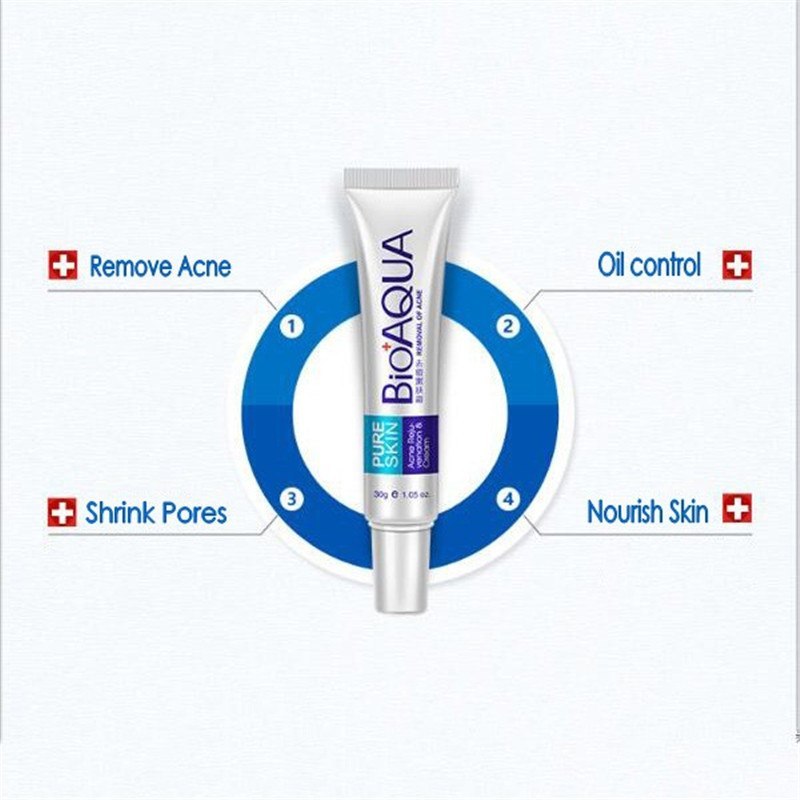 Anti Acne Cream Oil Control Shrink Pores Nourish Skin Acne Scar Remove Face Cream 698870981313