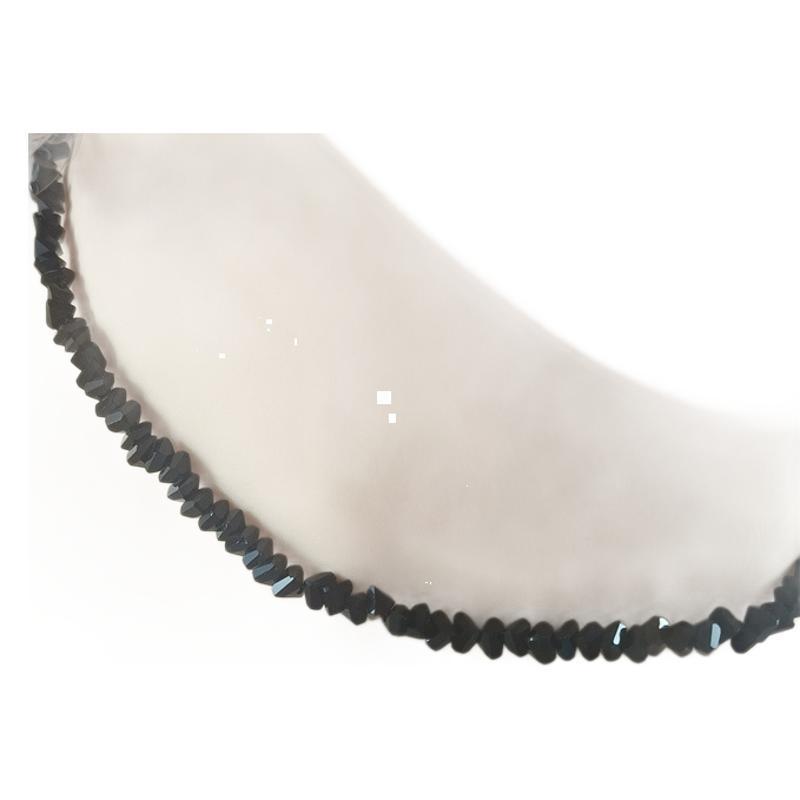 European And American Hand-woven Beads Black Love Crystal Necklace Female Korean Style 69b62765 13c3 4d54 8f42 62b491cbae75