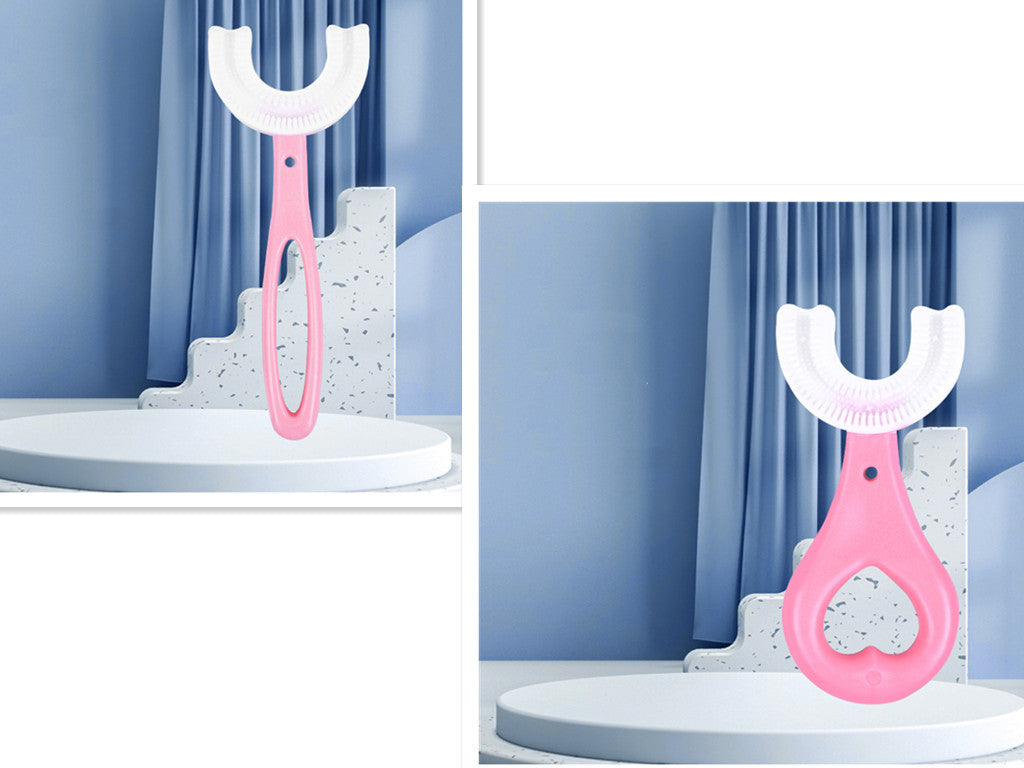Children's U-shaped Food Grade Soft Rubber Toothbrush 69b88245 552c 48ac 8c99 db163fb32037