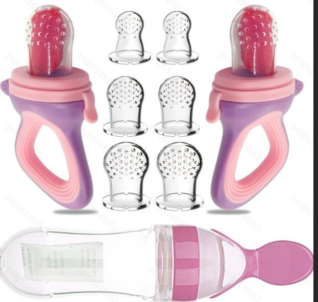 Geometric Confused Bottle Fruit And Vegetable Feeder Nipple 6 Suit 6a7945cf 93dd 4f39 a2bf addb3f950273