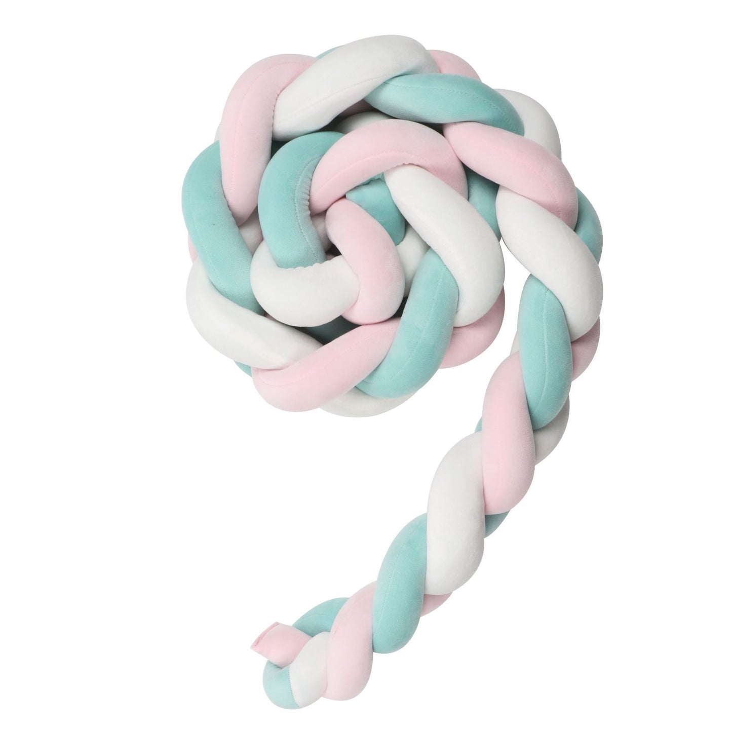 Knotted Long Pillow Three-strand Twist Spandex Bed Fence Baby 6b81b860 ff70 4cf7 acc8 a57e7bc00b20