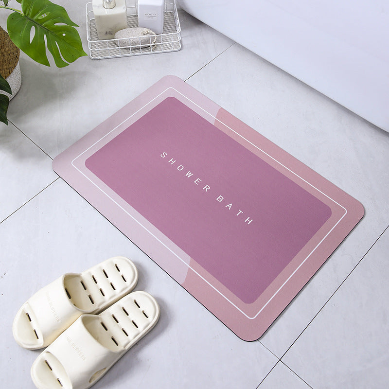 Bathroom Entrance Absorbent Household Crystal Velvet Floor Mat 6c57baa5 7f84 4c63 90db 52b1f1c94ade a5bd6383 6faa 4c86 89e5 2