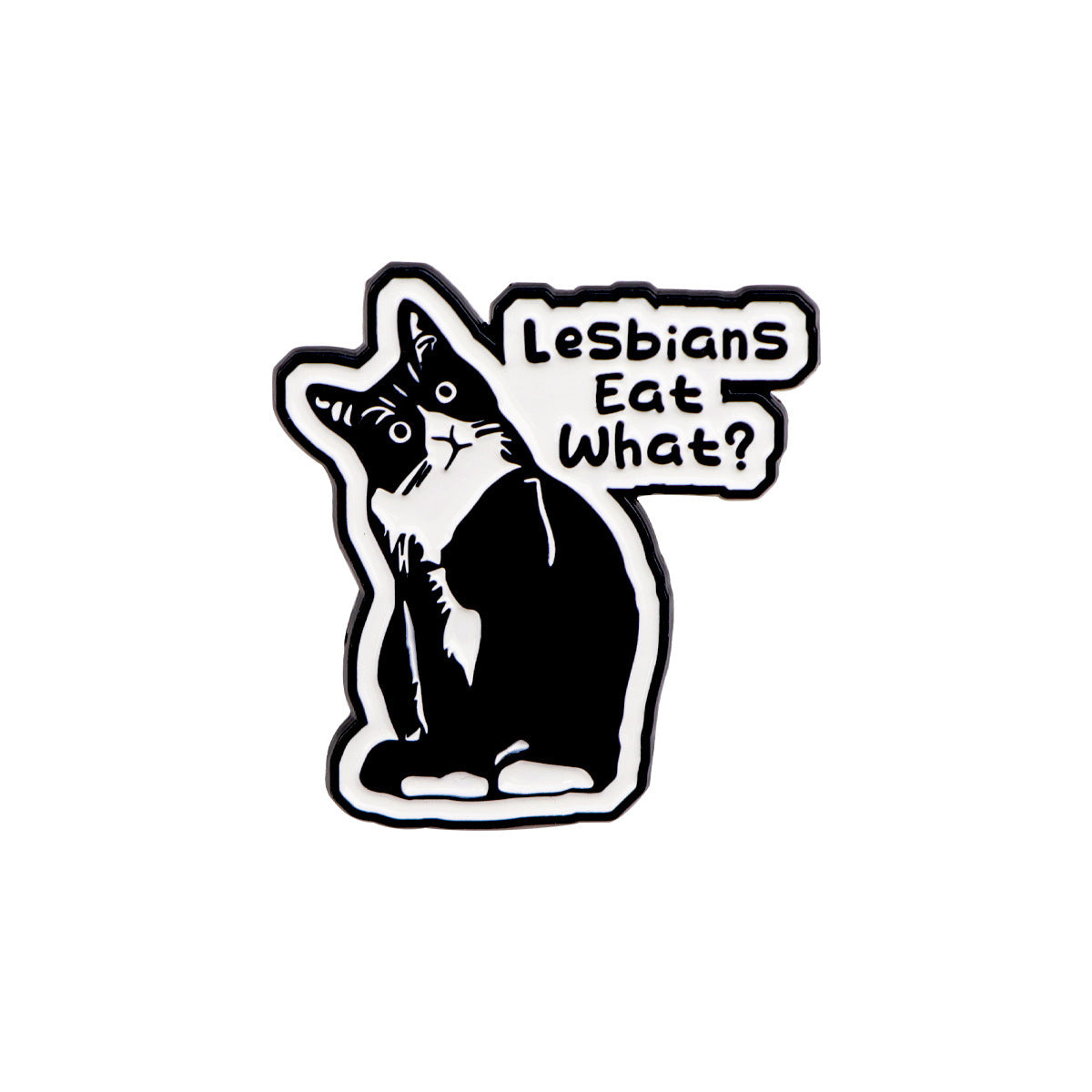 Creative Cartoon Cute Black Cat Alloy Brooch 6c73f722 e545 4f35 b486 148704136dea