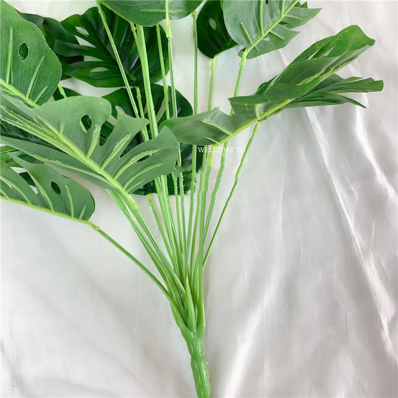 Simulation Fake Flower 18 Fork Monstera Creative 6c8d0f84 aab6 433d ba1e 1c0c07e9884e