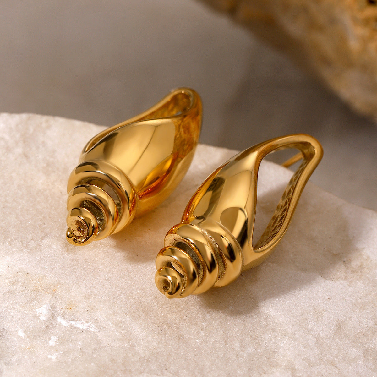 European And American Exaggerated Conch Earrings Summer Vacation High Sense 6c8db2be 953b 4baf a218 5813a44006b1