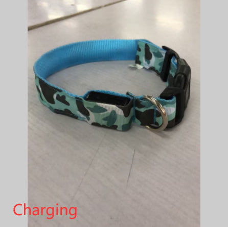 Camouflage pet supplies luminous dog collar 6cd783e7 dae6 4391 9768 e0336ed5519c