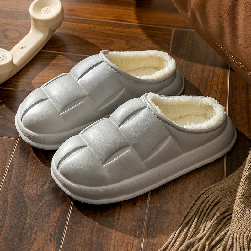 Women's Autumn And Winter Home Indoor Shit Feeling Platform Plus 6cf0a301 9267 415d b334 d9d3eaddedd4