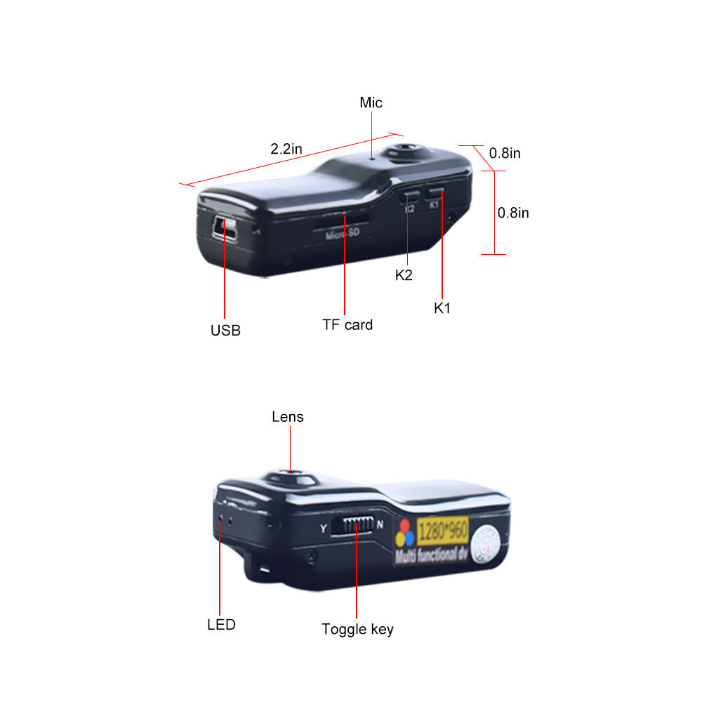 MD80 Digital Camera Eye Fan Camera Aerial Video Recorder Sports Camera DV Wireless 6cf154b2 b04e 48fb aabd c1dfdc43da2f