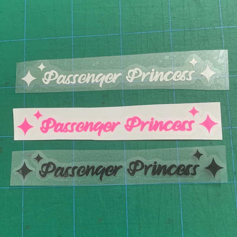 Passenger Princess Special Car Stickers Decorative Reflective 6cfcbfe6 aa68 4e52 a858 4a510b14bdfb