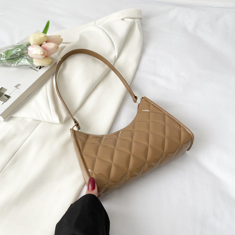 Diamond Plaid Underarm Small Square Bag For Women 6d774a29 f4c5 4c0f 82f7 91d82a10d1db