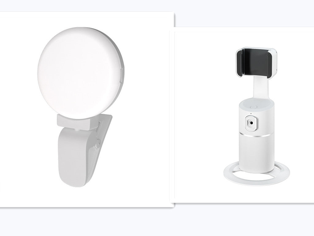 Smart Face Recognition Tracking PTZ Mobile Phone Stand Anchor Live Broadcast Stand - 图片 24