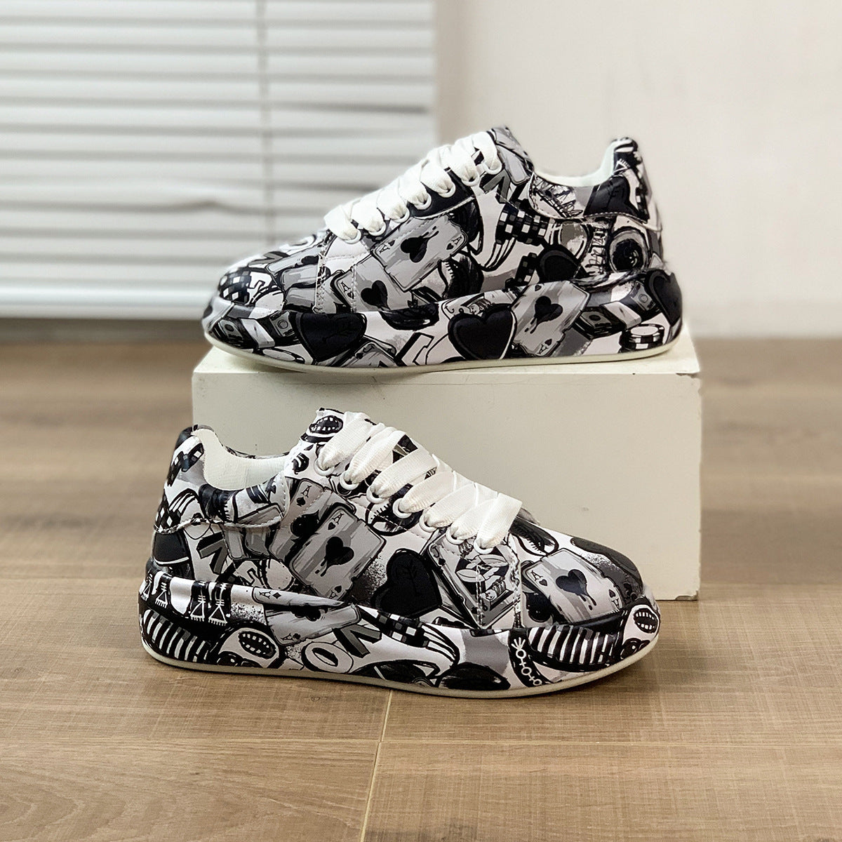 Hand-painted Shoes Women's Platform Casual Shoes Painted Sports 6e2e32f0 407f 4af2 8852 b4495c3cdb8c