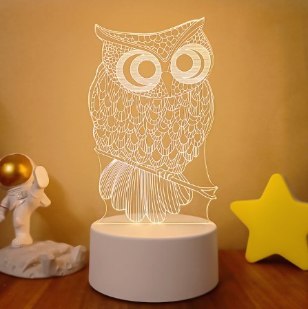 3D Lights Colorful Touch Remote Control LED Visual Lights - HD Wireless Product #28