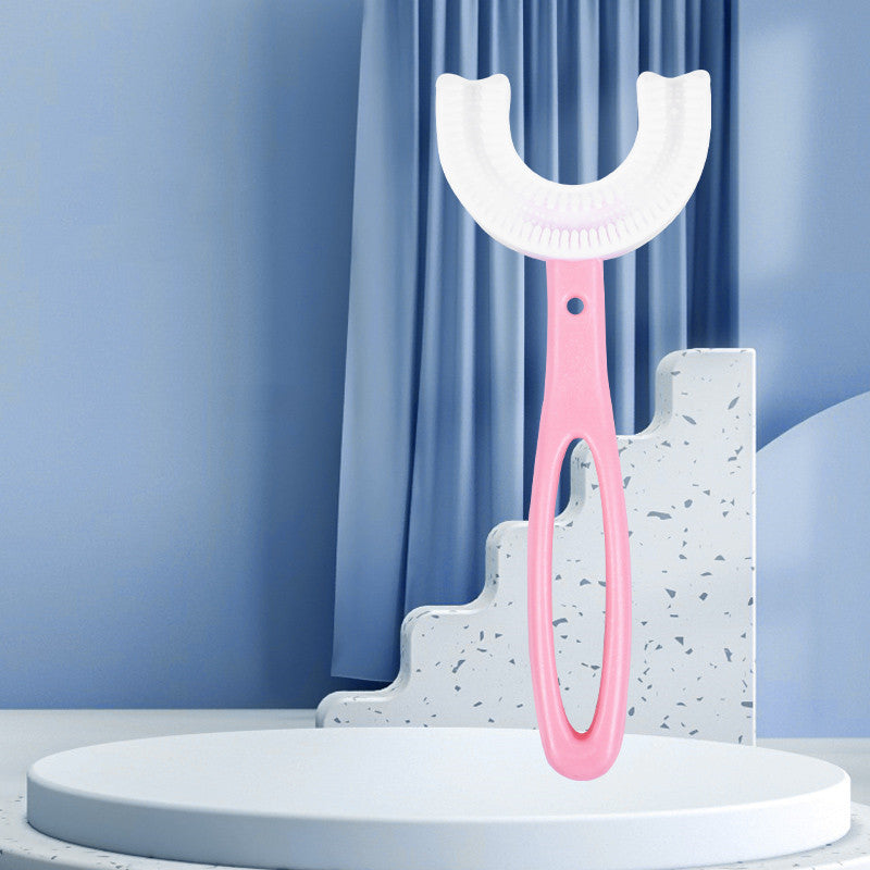 Children's U-shaped Food Grade Soft Rubber Toothbrush 6ec532e9 8f09 4f43 9c3f 067c2e78574e 9df22105 92ef 46ef a806 fe4c5783d5