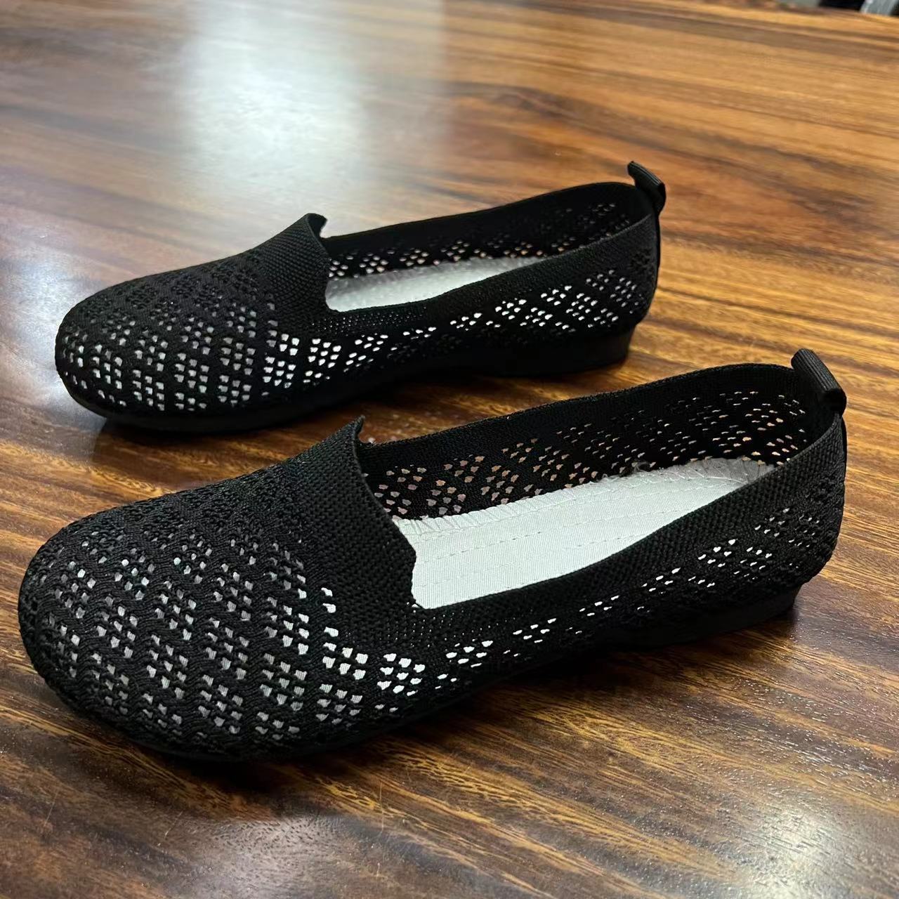 Slip-on Fly-kit Mesh Breathable Casual Women's Shoes 7017427a a25d 4dd8 a595 55d0e360b1bc