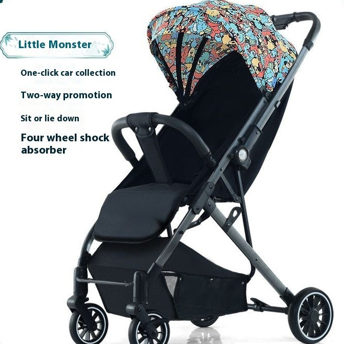 Pull Rod Type Summer Ultra-light Stroller Four Minus 703b1ad0 9c31 4b41 a050 5fa47c164c32 fine
