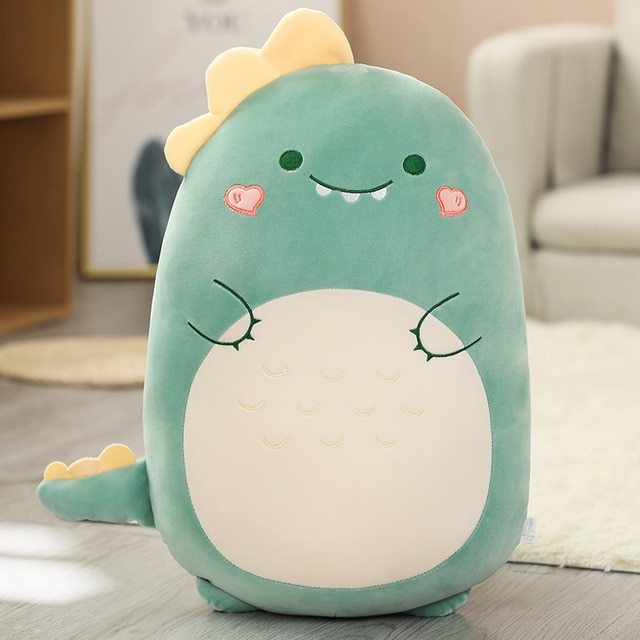 Cartoon cute animal dinosaur pig husky plush pillow cushion 7041418200