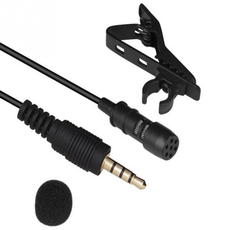 Portable clip Condenser Microphone Mobile Phone Universal 3.5MM 709121711172