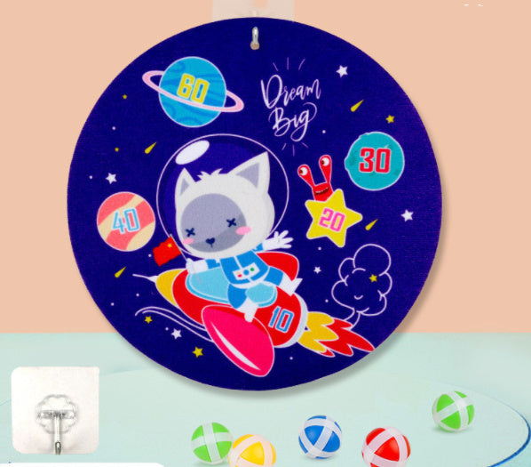 Spot Wholesale Children's Sticky Ball Dart Board Cartoon Fun Dart Board Plus Velvet A Variety Of Creative Cartoon 70bcaac3 c4