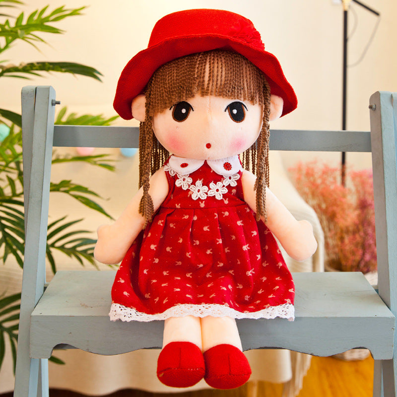 Floral skirt rag doll 7177540340270