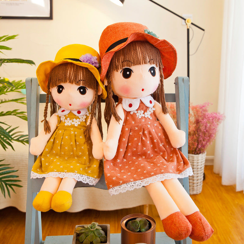 Floral skirt rag doll 718568443864