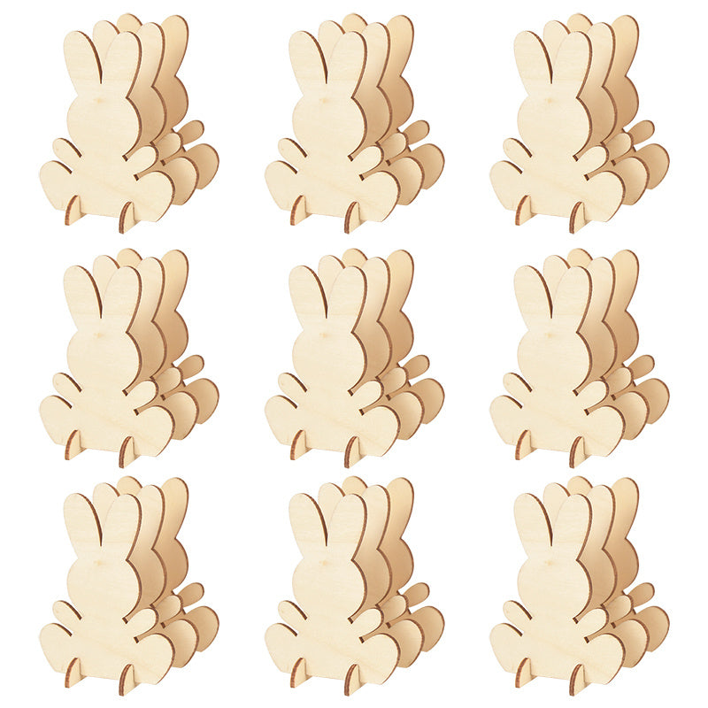 Laser Engraving Laser Wood Chip Rabbit 3D Stereoscopic Ornament 7194786b ac54 4f3a 9d7a 68af98acffc9