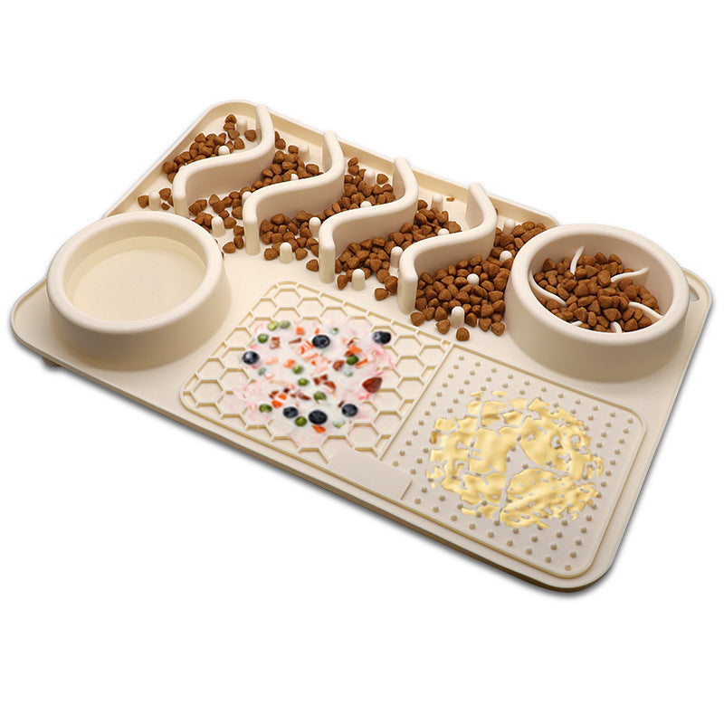 Dog Silicone Licking Pad Pet Licking Mat Silicone Smelling Mat Multifunctional Food Bowl Pets Supplies 72b5edf4 78f2 4bfe 9b6