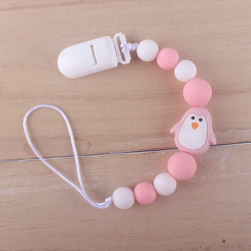 Baby silicone nipple chain clip 7302041965657