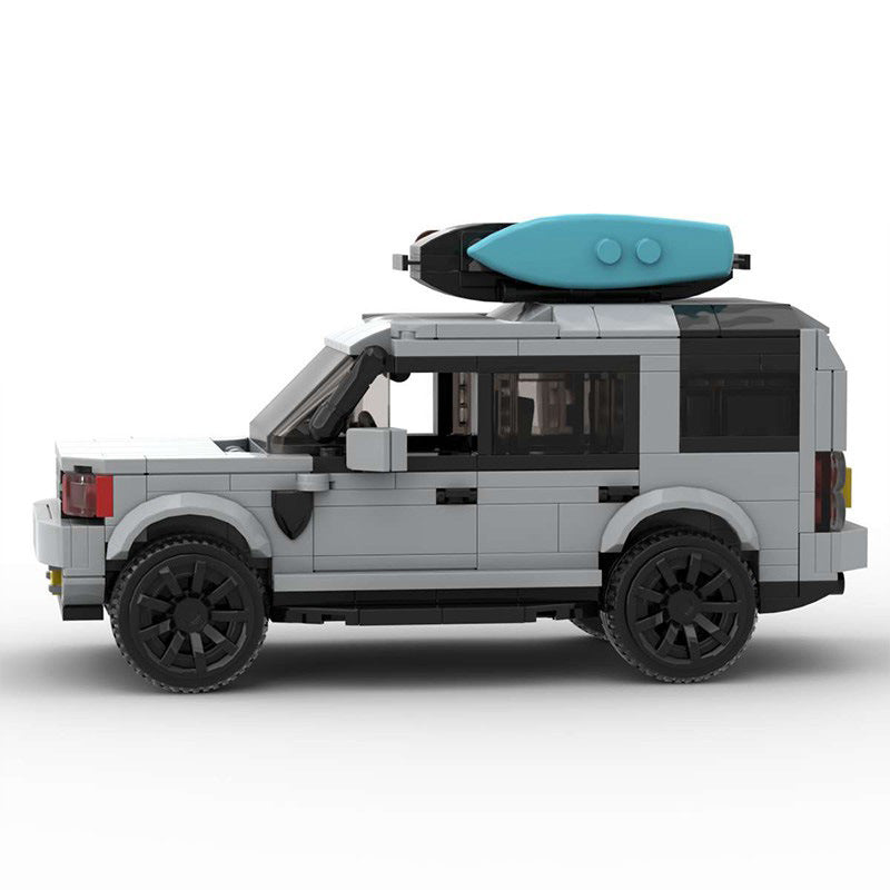8 Grid Car Land Rover Discovery 4 SUV Assembled Speed Series Boy Gift - HD Wireless Product #4
