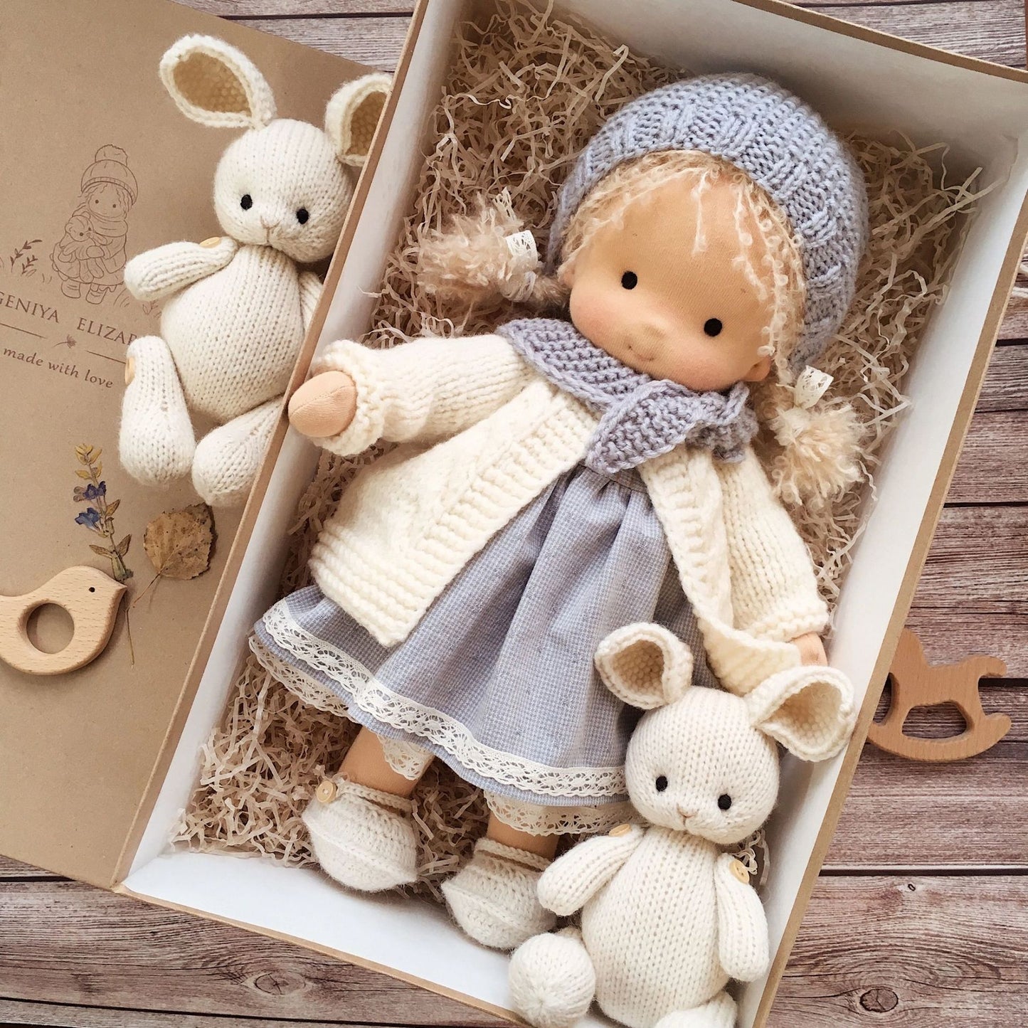 Waldorf Handmade Plush Doll Children's Toy 7356048b f407 4d64 80a8 a70697c1c963