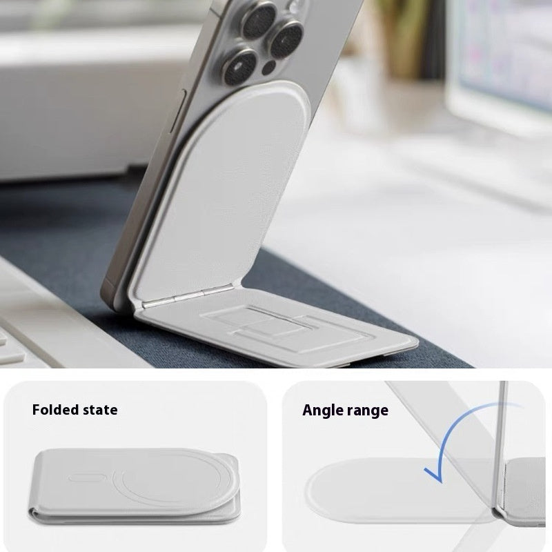 Live Selfie Multifunctional Leather Mobile Phone Holder - 图片 3