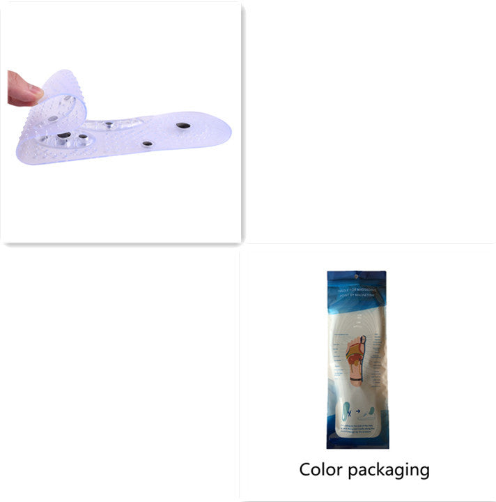 Transparent magnetic therapy insole with 8 magnets 73e64e86 76cf 4c71 8081 e919a49a68ca