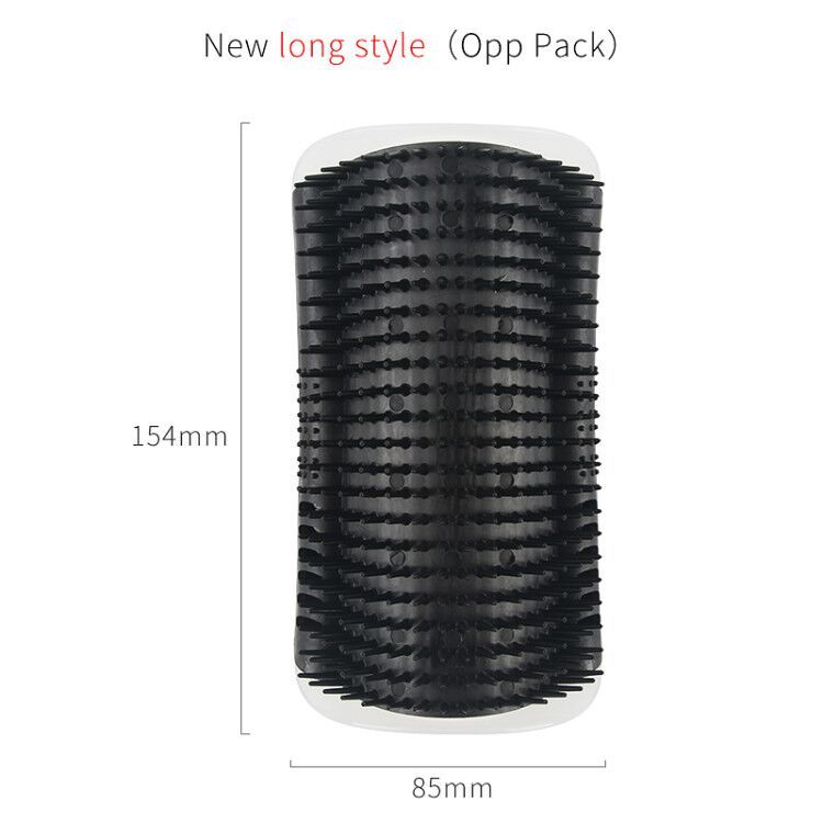 Cat Self-Grooming Brush Pet Wall Rubbing Device 744996819301