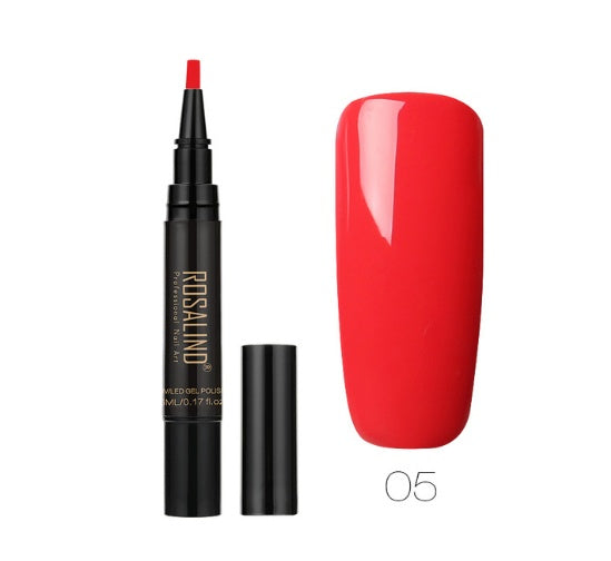 5ml Solid Color Nail Art Pen Nail Glue for Nail Art - HD Wireless Product #31