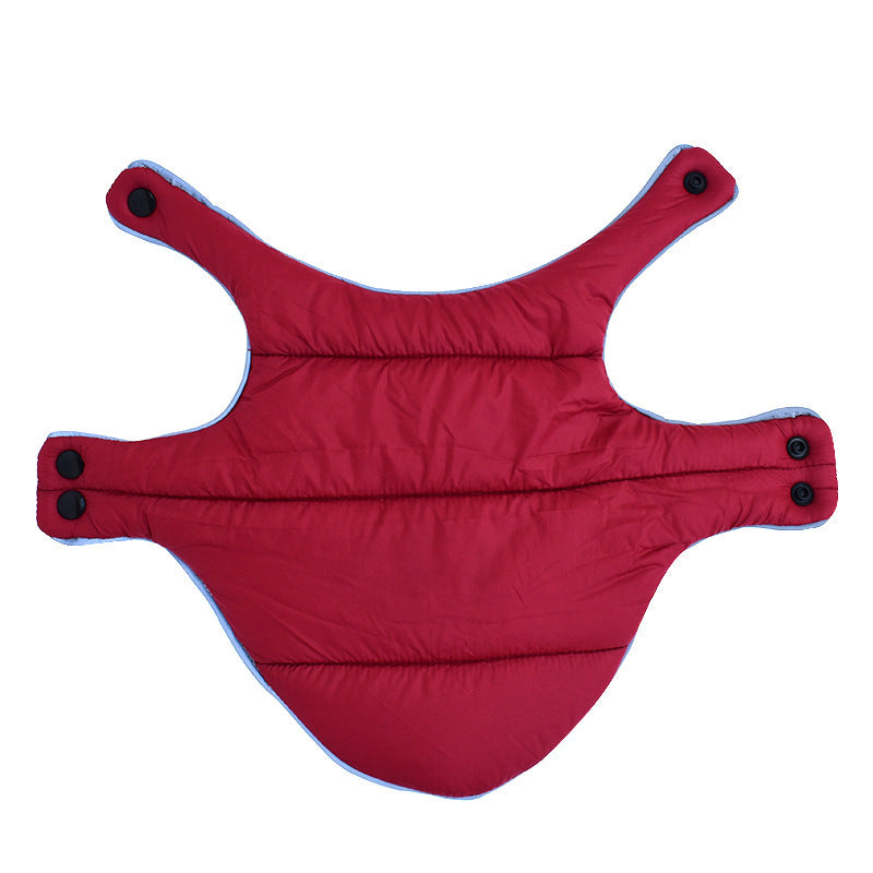 Pet Jacket Warm Winter Dog Clothes Reflective Puppy Clothing Vest Comfortable Fleece Pet Dogs Coat For Small Medium Large Dog
