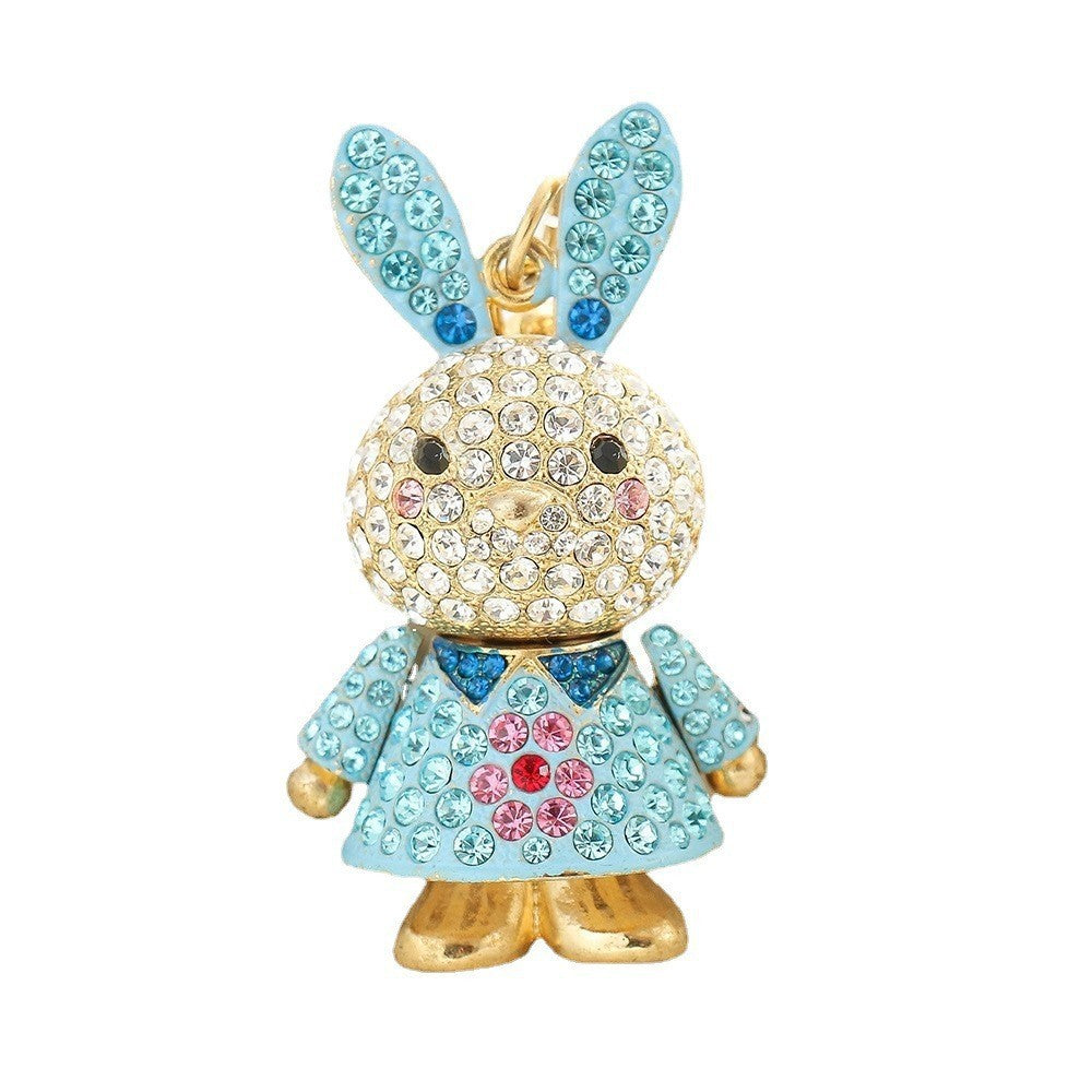 Cute Diamond Studded Animal Keychain Pendant 7493186f 4c9f 4c3a 8de9 dcf7d4df0dea