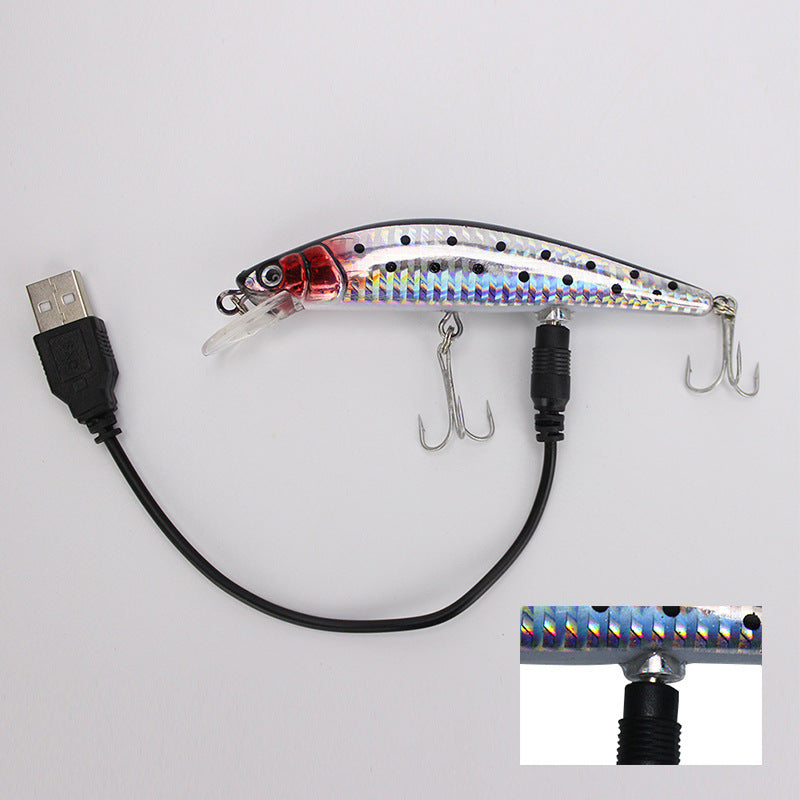 Electric USB Luya emulates fish lures 7555887630193