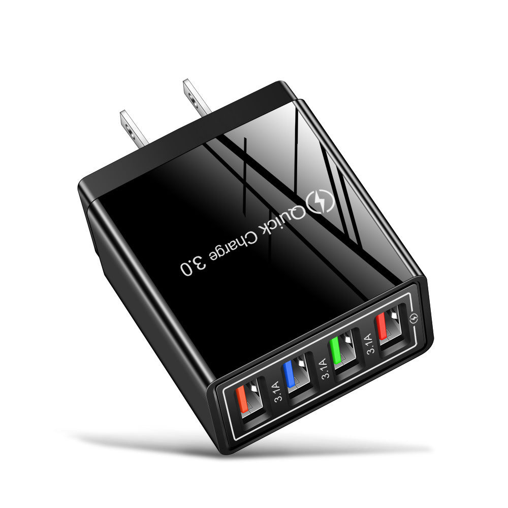 USB Charger Quick Charge 3.0 4 Phone Adapter For Tablet Portable Wall Mobile Charger Fast Charger - 图片 36