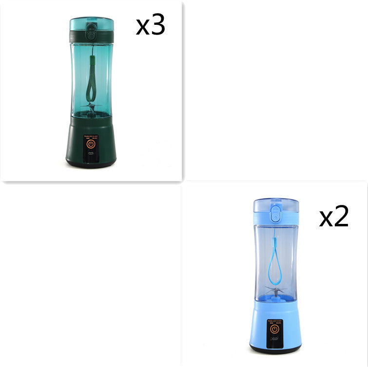 Portable Electric Fruit Juicer Wireless USB Rechargeable Mini Mixer Multifunction Summer Smoothie Blender Machine Kitchen Sup