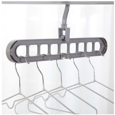 9-hole Clothes Hanger Organizer Space Saving Hanger - HD Wireless Product #4