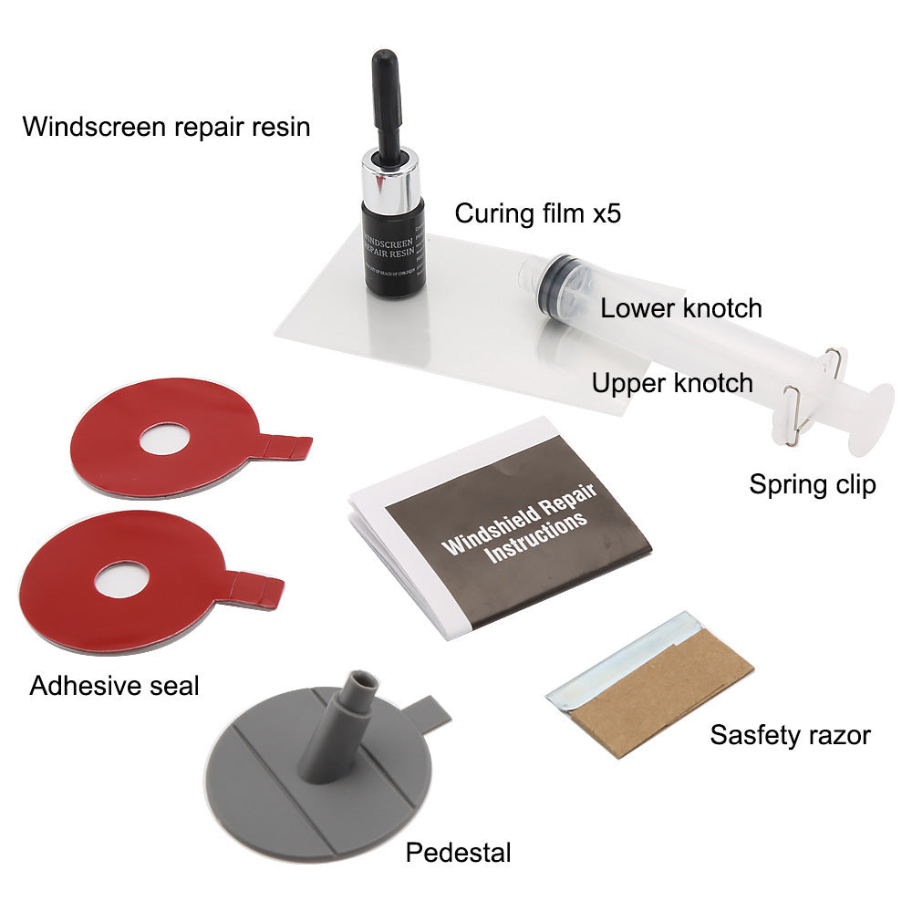 DIY Car Windshield Repair Kit 760836774240