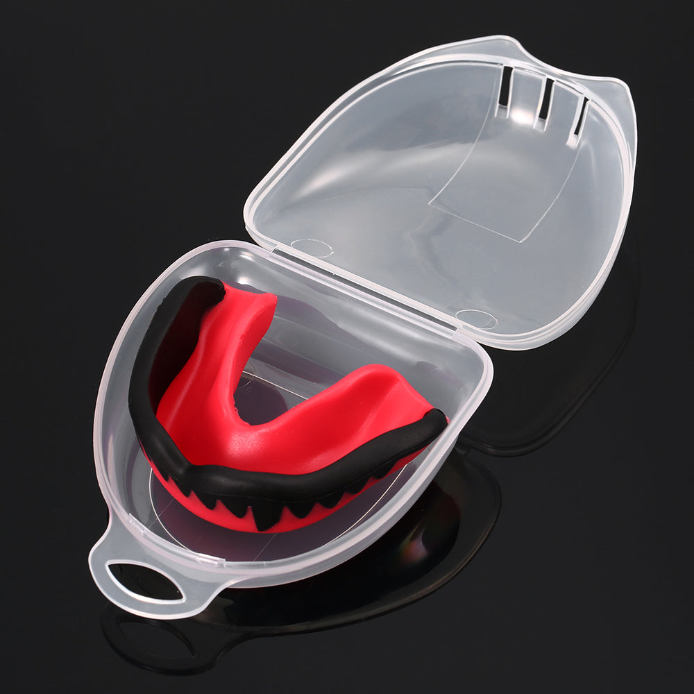 Basketball adult boxing teeth with box 761870061796