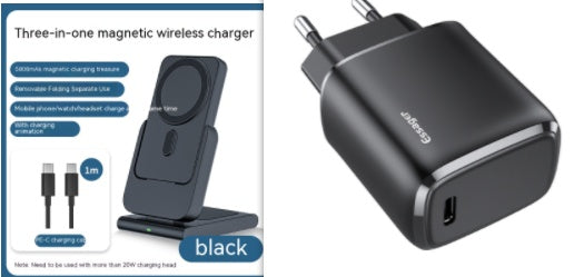 Magnetic Bracket Three In One Wireless Charger 76216f3c 77c1 4f15 9d11 4a2697e47ceb