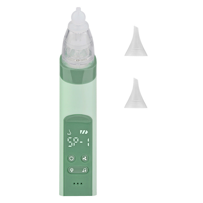 Nasal Aspirator Baby Electric Nasal Aspirator Newborn Baby Nose Cleaner Beauty Instrument Blackhead Remover Bab 2 In 1 764856