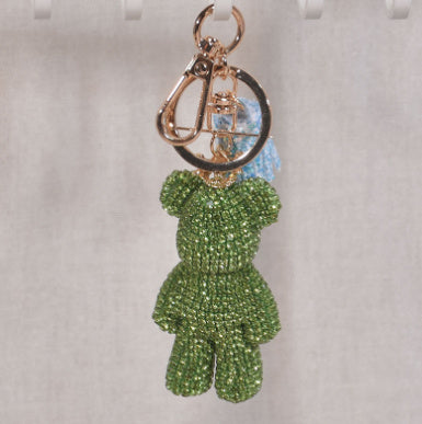 Creative Diamond Cartoon Bear Keychain 766c2c50 892c 402e 859f befb080529fa