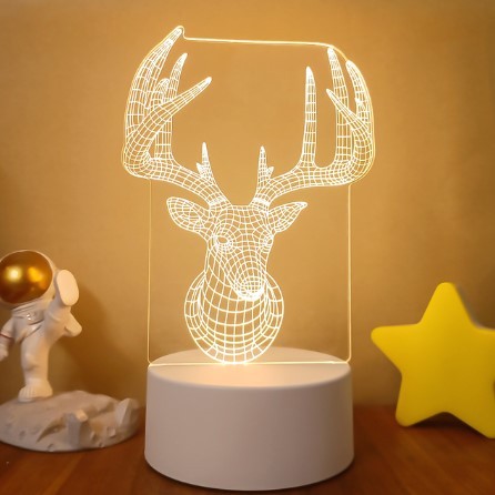3D Lights Colorful Touch Remote Control LED Visual Lights - HD Wireless Product #13