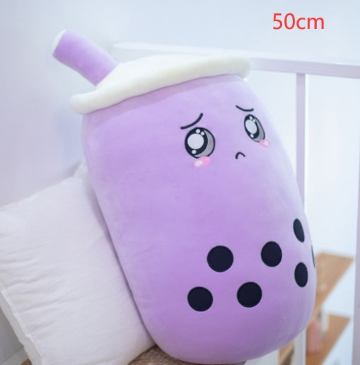Cute Fruit Drink Plush Stuffed Soft Strawberry Milk Tea Plush Boba Tea Cup Toy Bubble Tea Pillow Cushion Kids Gift 77663e80 7
