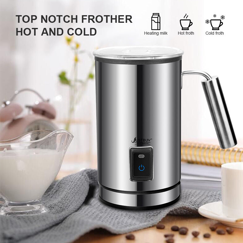 Electric Milk Frother Soft Foam Warmer for Coffee Essperso Cappuccino Milk Steamer 3 Function Creamer Milk Heater 77692742745