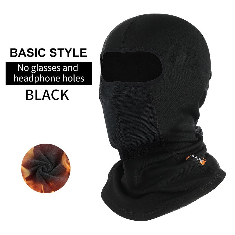 Ski Fleece With Glasses Hole Motorcycle Headgear Bicycle Mask 779ce44f ea20 4929 ba7c ddeb03587294